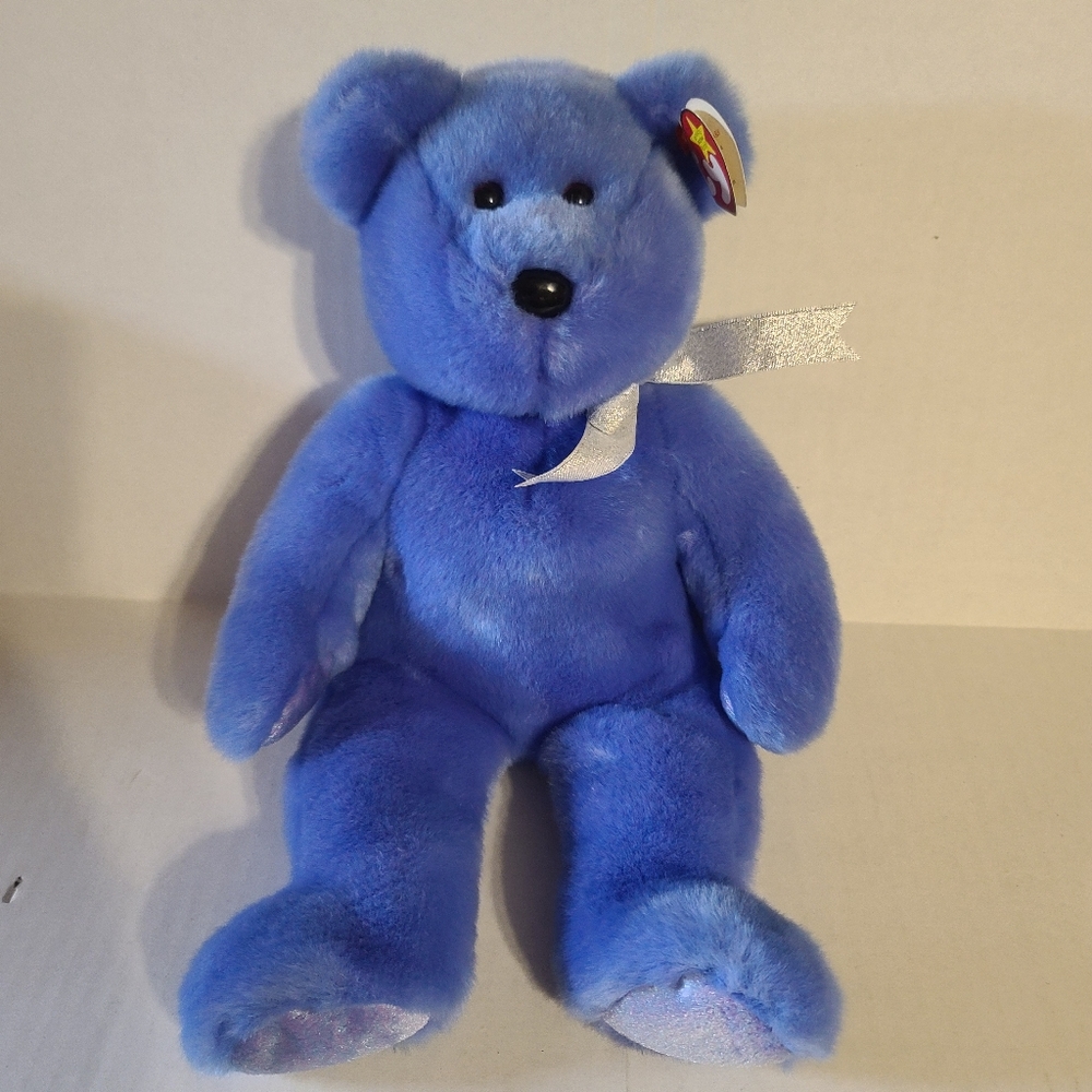 *Retired 14" TY Beanie Buddy Clubby 2 the Bear